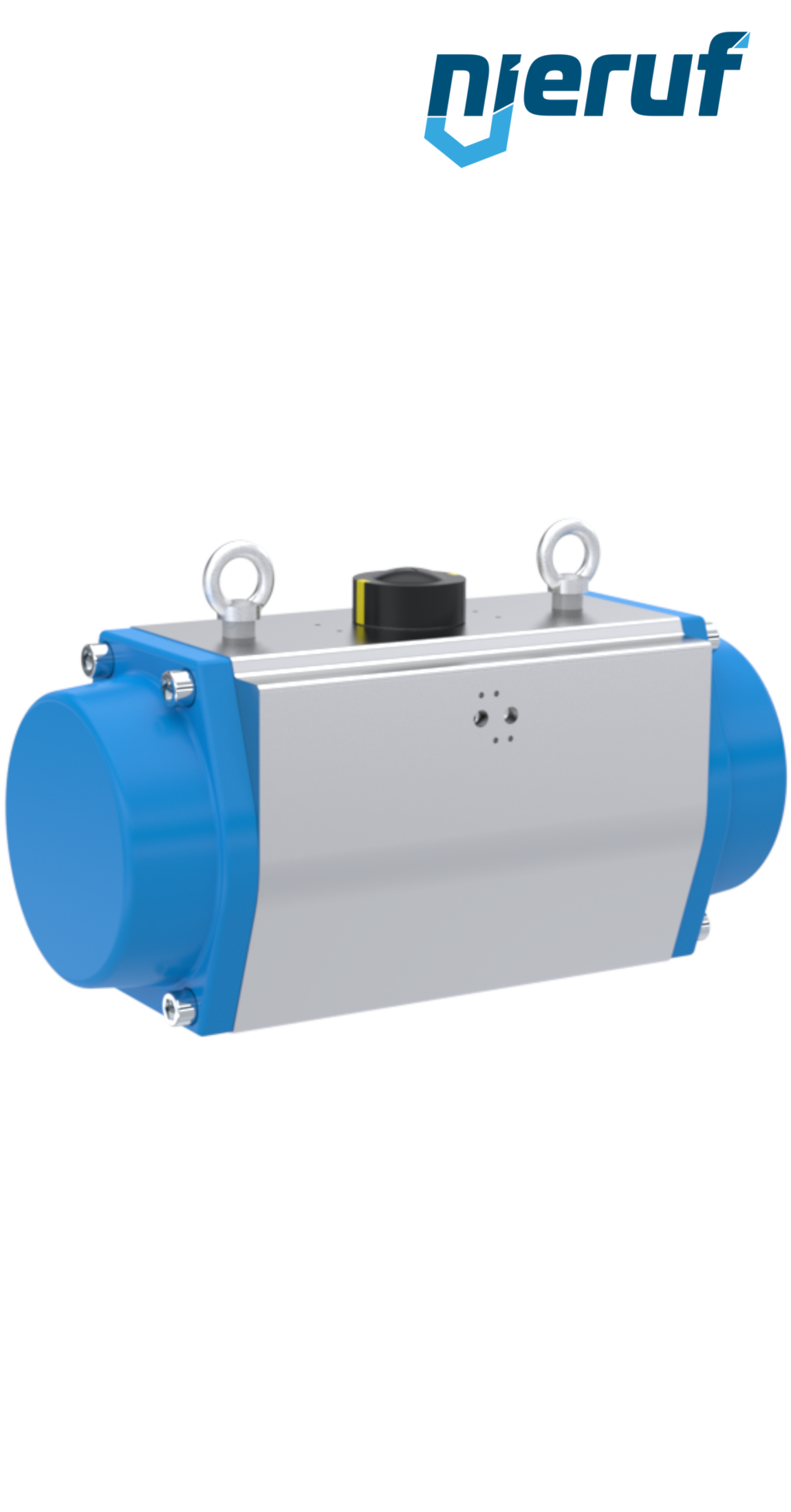 Pneumatischer Antrieb AN02 einfachwirkend, federöffnend GS-210 90° mit 10 Feder