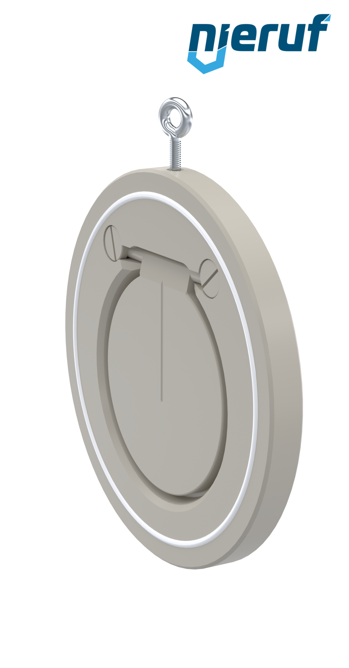 swing check valve DN125 ZR06 plastic PP-H PTFE