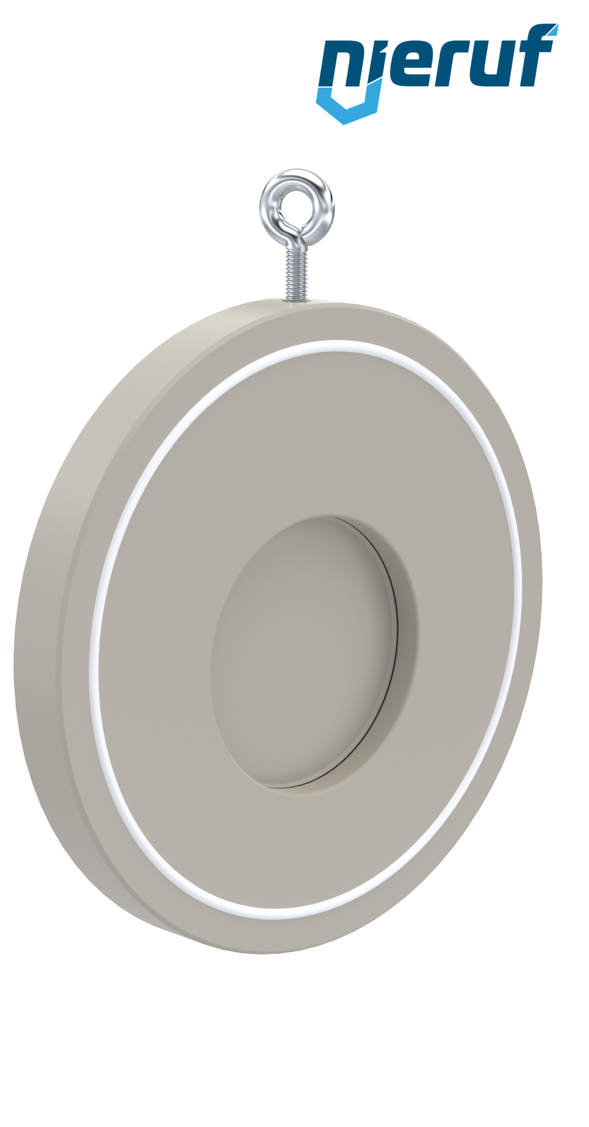 Zwischenflansch-Rückschlagklappe mit Feder DN125 ZR08 Kunststoff PP-H PTFE