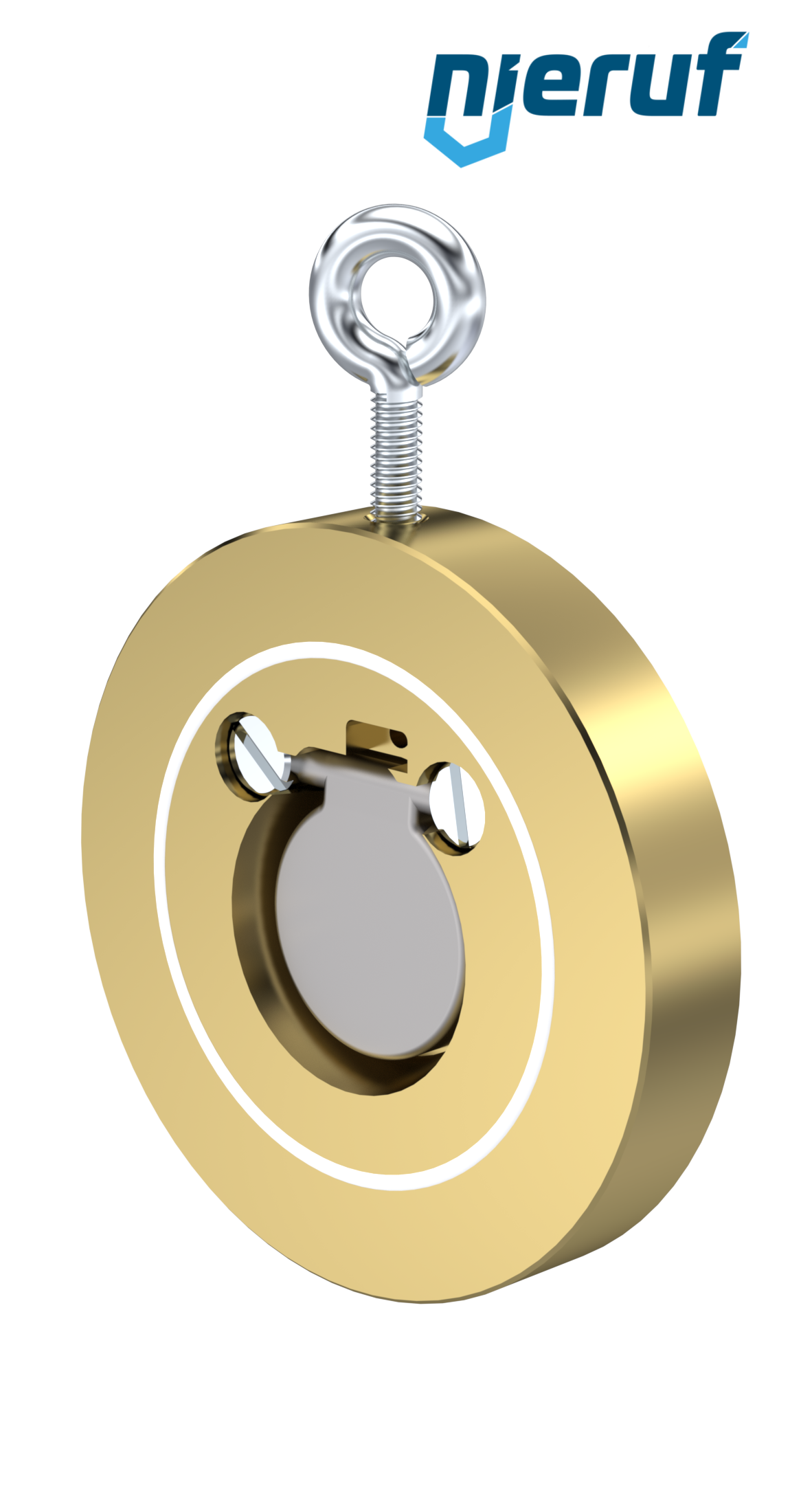 clapet anti-retour entre brides type wafer DN32 ZR09 aluminium-bronze 2.0975 PTFE