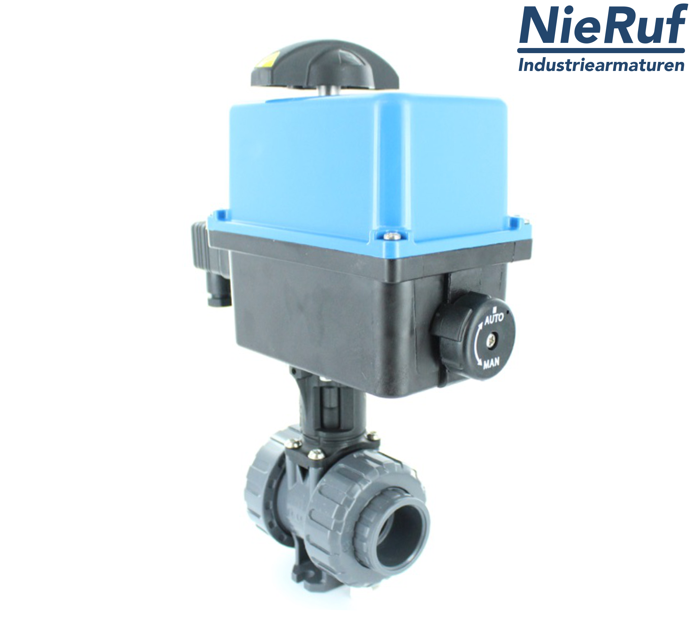 Elektryczny zawór kulowy z PVC DN10 - d16 90-240 V