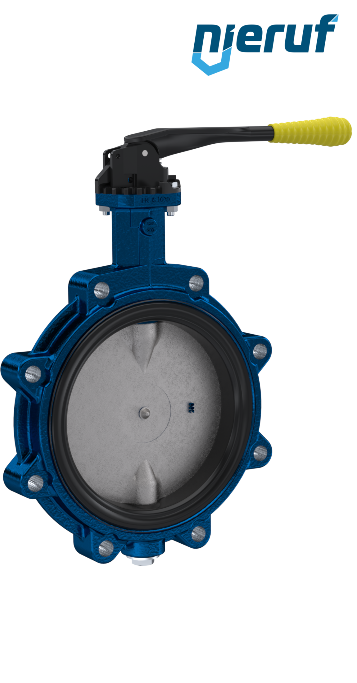 vanne papillon AK02 DN 150 PN10-PN16 DVGW-gaz