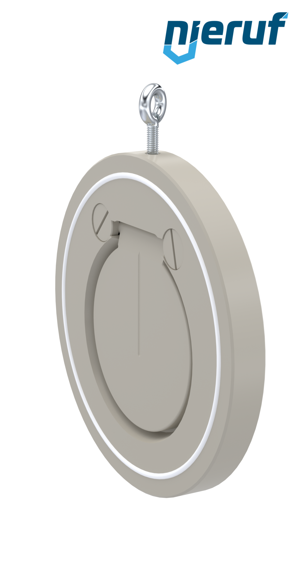 clapet anti-retour entre brides type wafer DN100 ZR06 plastique PP-H PTFE