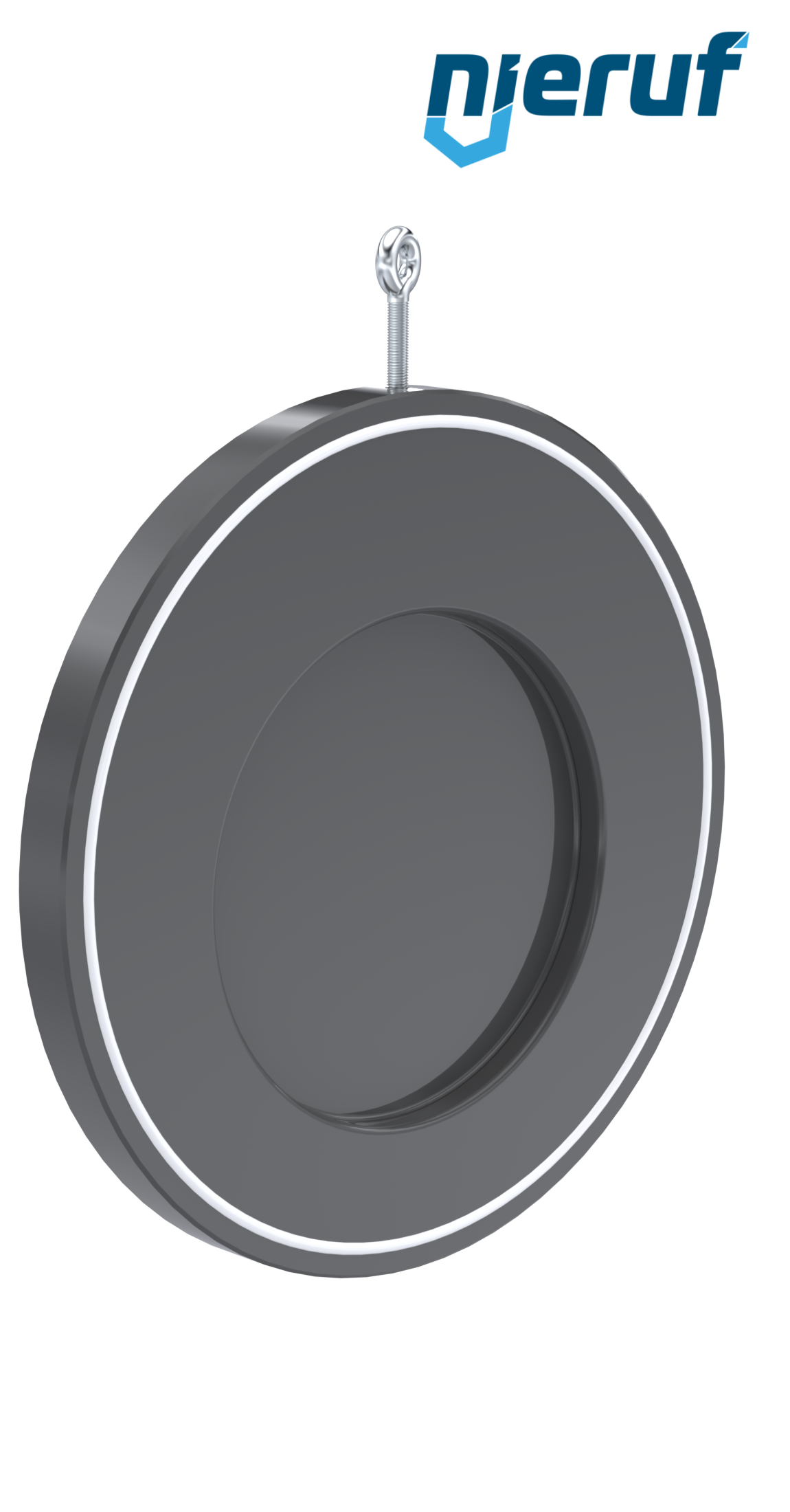 Zwischenflansch-Rückschlagklappe DN250 ZR05 Kunststoff PVC-U PTFE