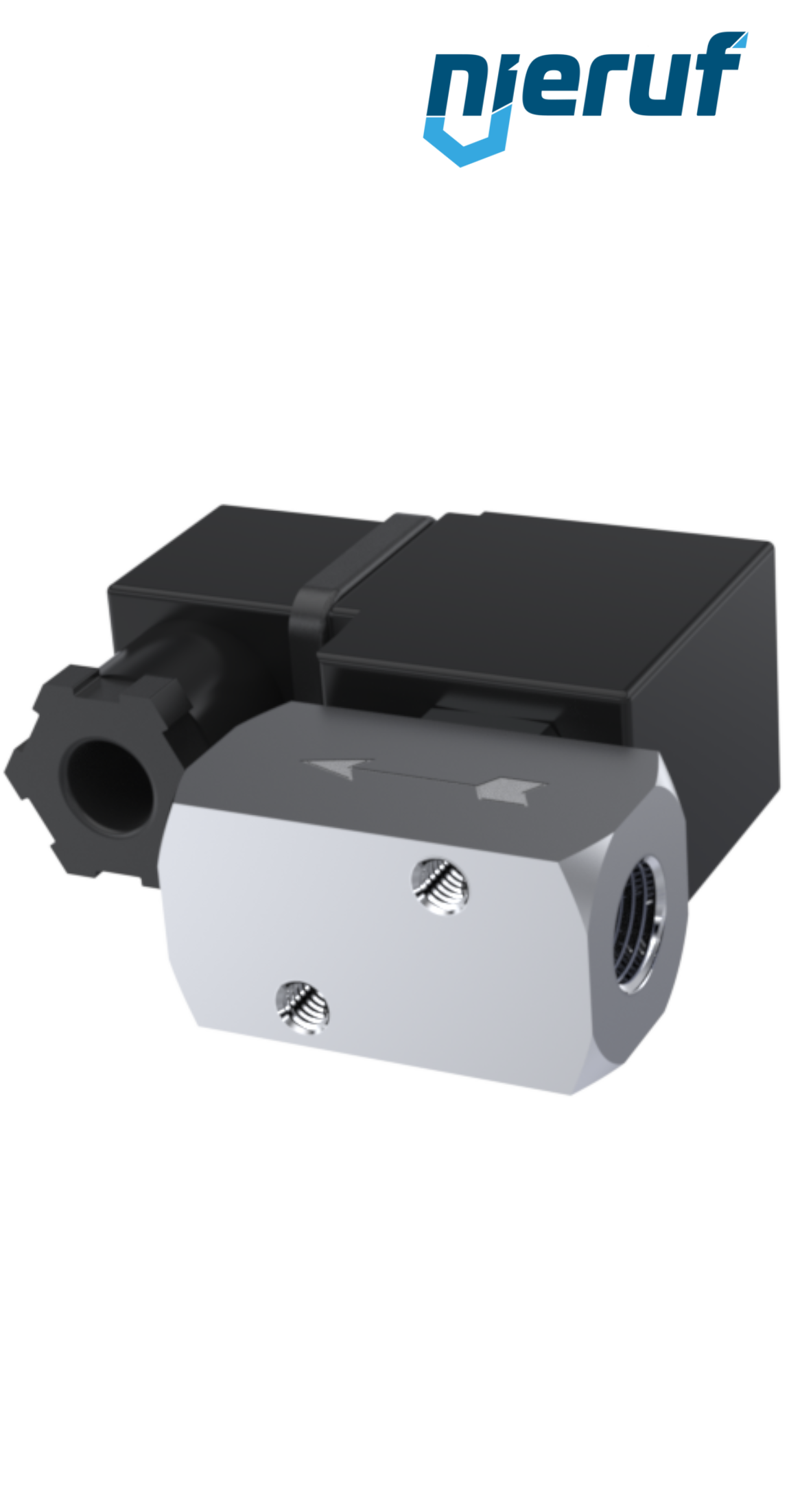 Magnetventil DN2,5 G 1/4" Zoll Edelstahl EV08 FKM 230V 50Hz