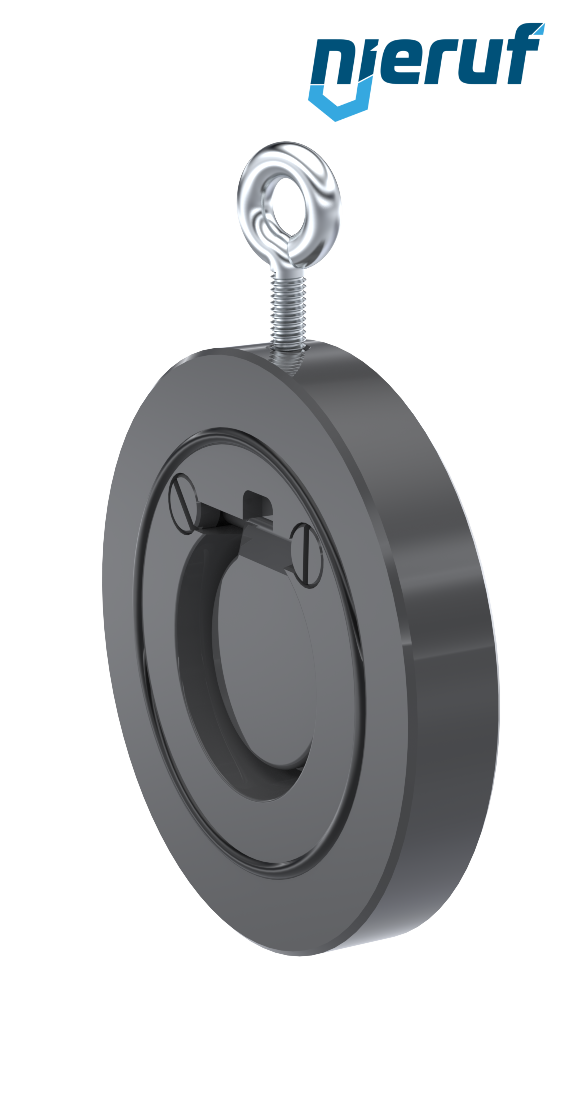 clapet anti-retour entre brides type wafer DN40 ZR05 plastique PVC-U FKM (Viton)