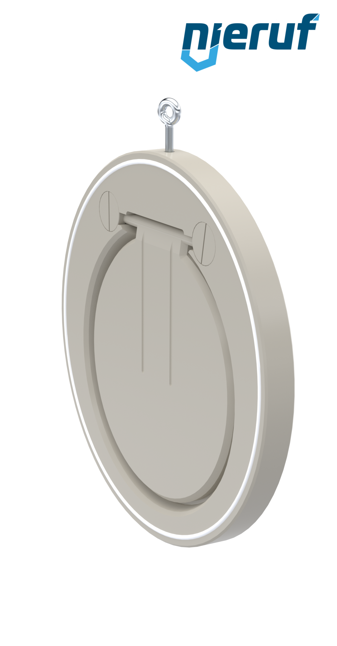 clapet anti-retour entre brides type wafer DN300 ZR06 plastique PP-H PTFE