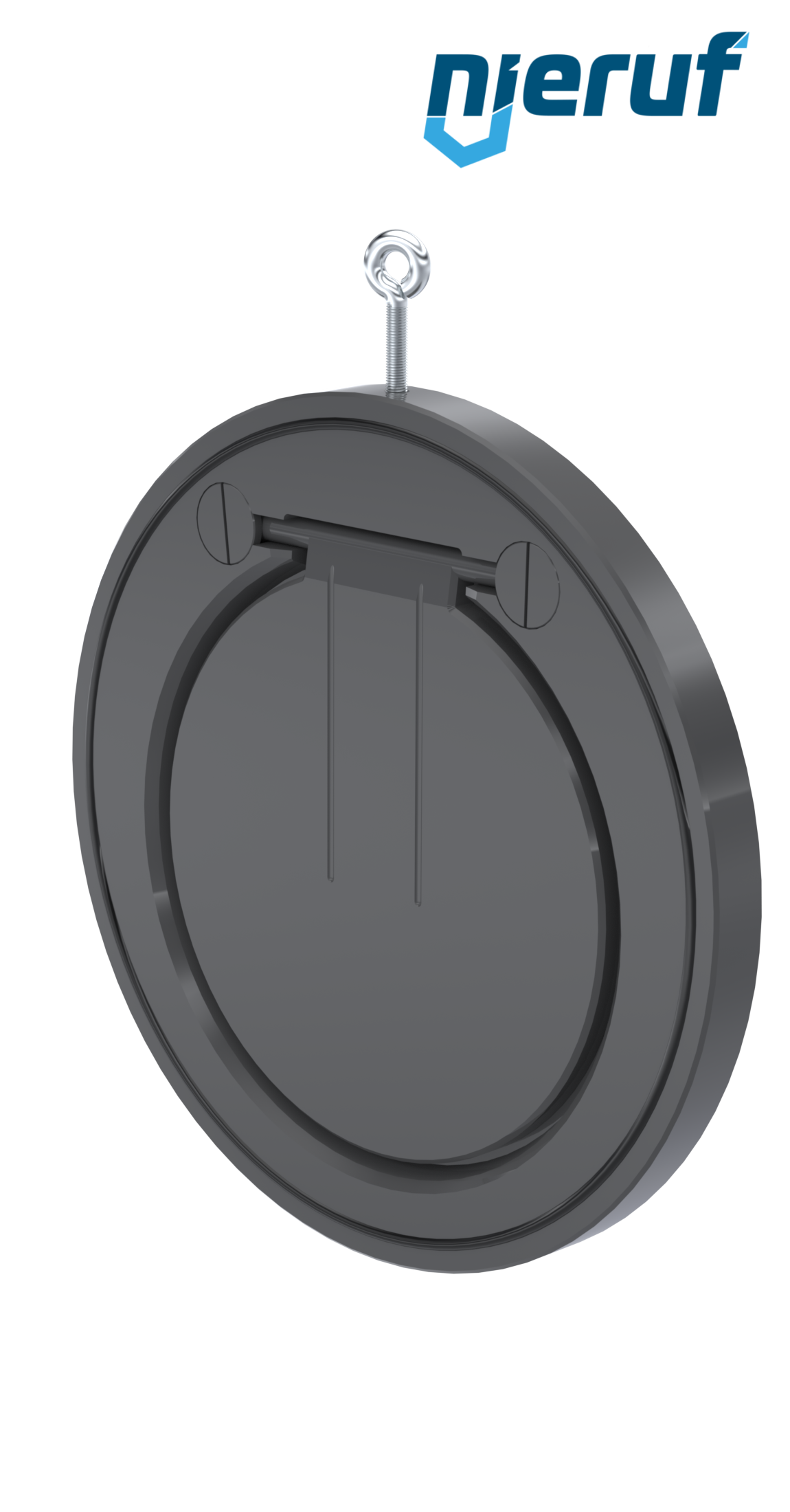 clapet anti-retour entre brides type wafer DN250 ZR05 plastique PVC-U FKM (Viton)