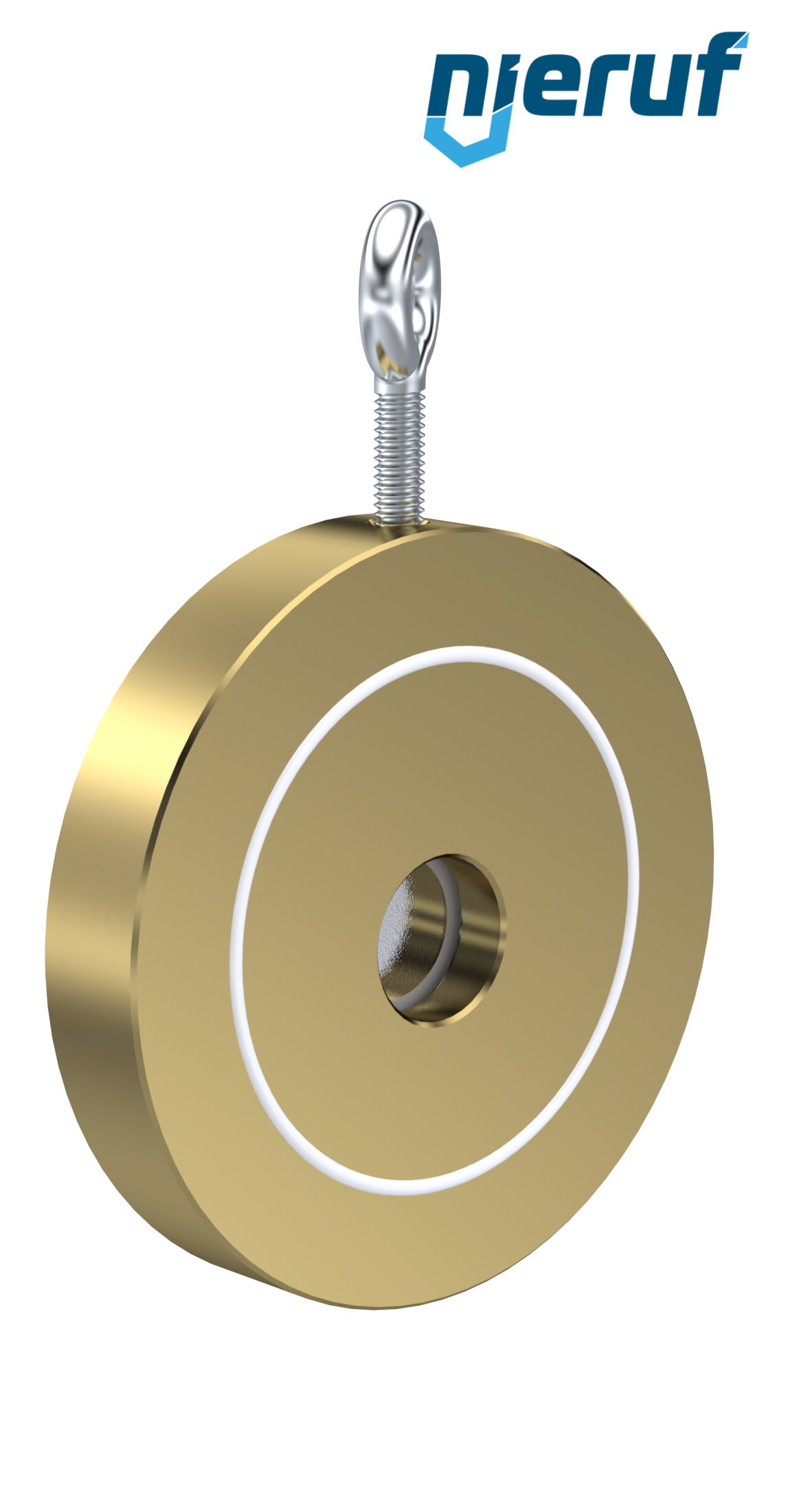 clapet anti-retour entre brides type wafer avec ressort DN32 ZR10 aluminium-bronze 2.0975 PTFE