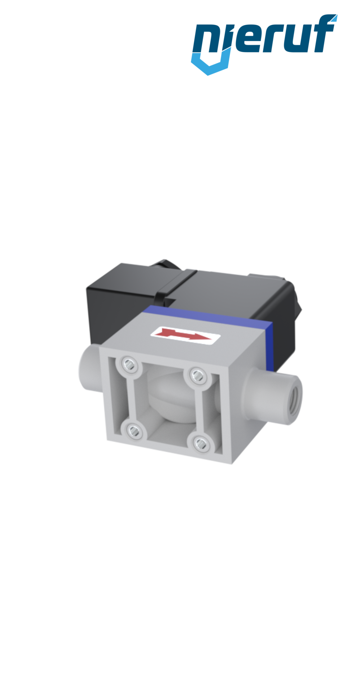 Magnetventil PTFE DN4,0 KV02 EPDM 230V 50Hz
