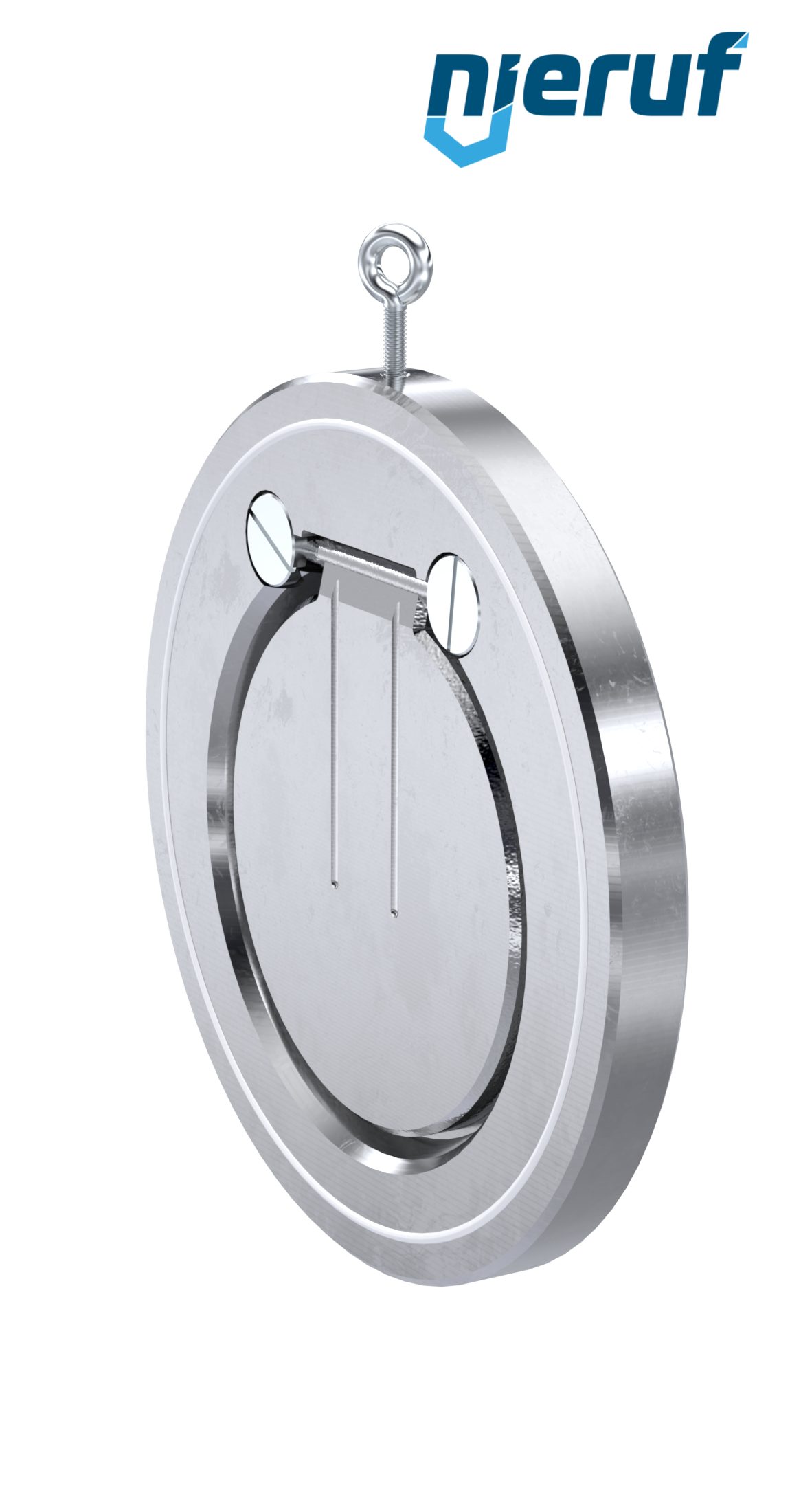 swing check valve DN150 ZR02 stainless steel A351 CF8M PTFE