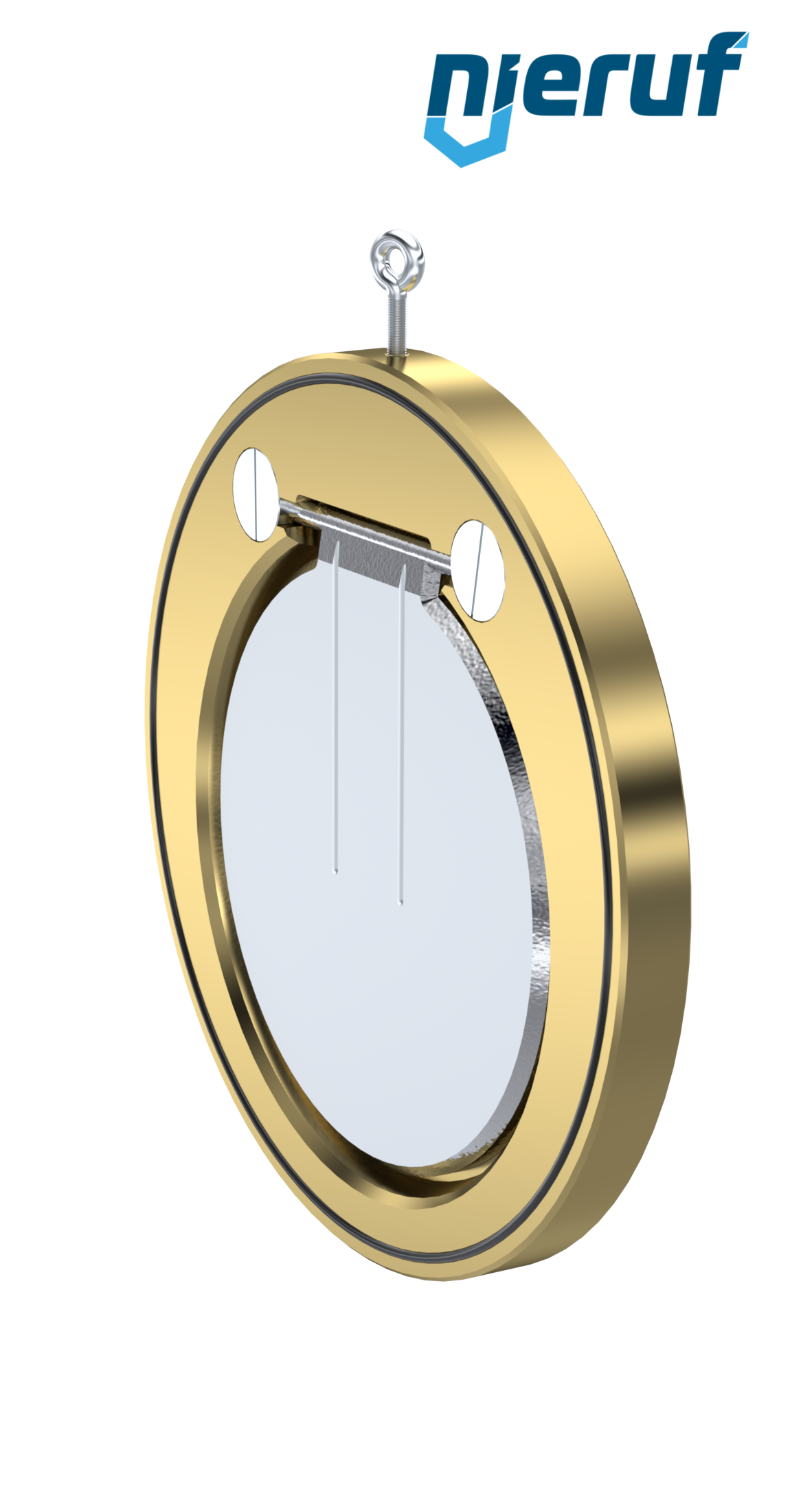 Zwischenflansch-Rückschlagklappe DN300 ZR09 Alubronze 2.0975 EPDM