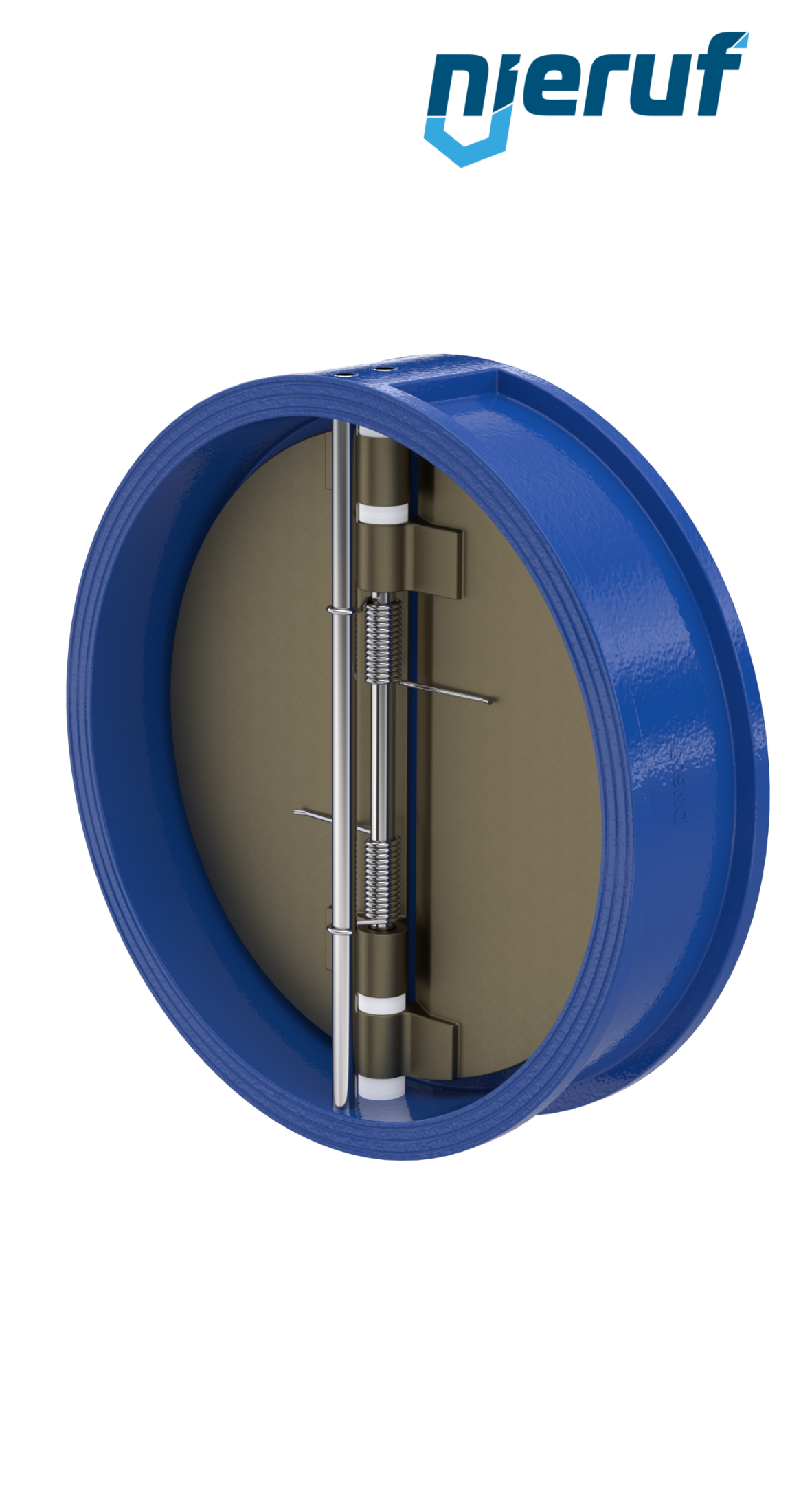 Doppelflügel-Rückschlagklappe DN600 DR04 GGG40 EPDM