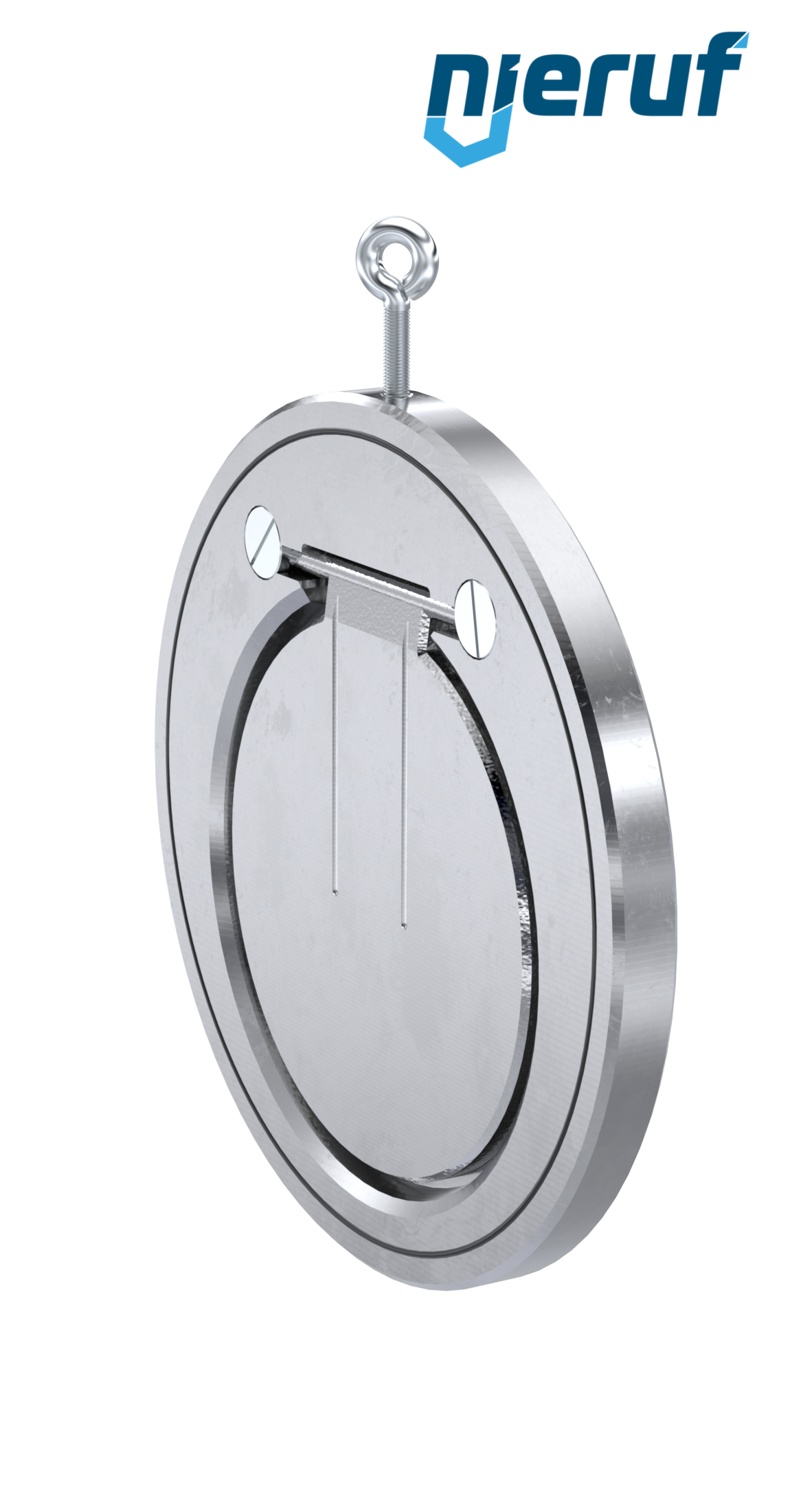 clapet anti-retour entre brides type wafer DN200 ZR01 ANSI 150 acier 1.0460 (galvanisé) NBR