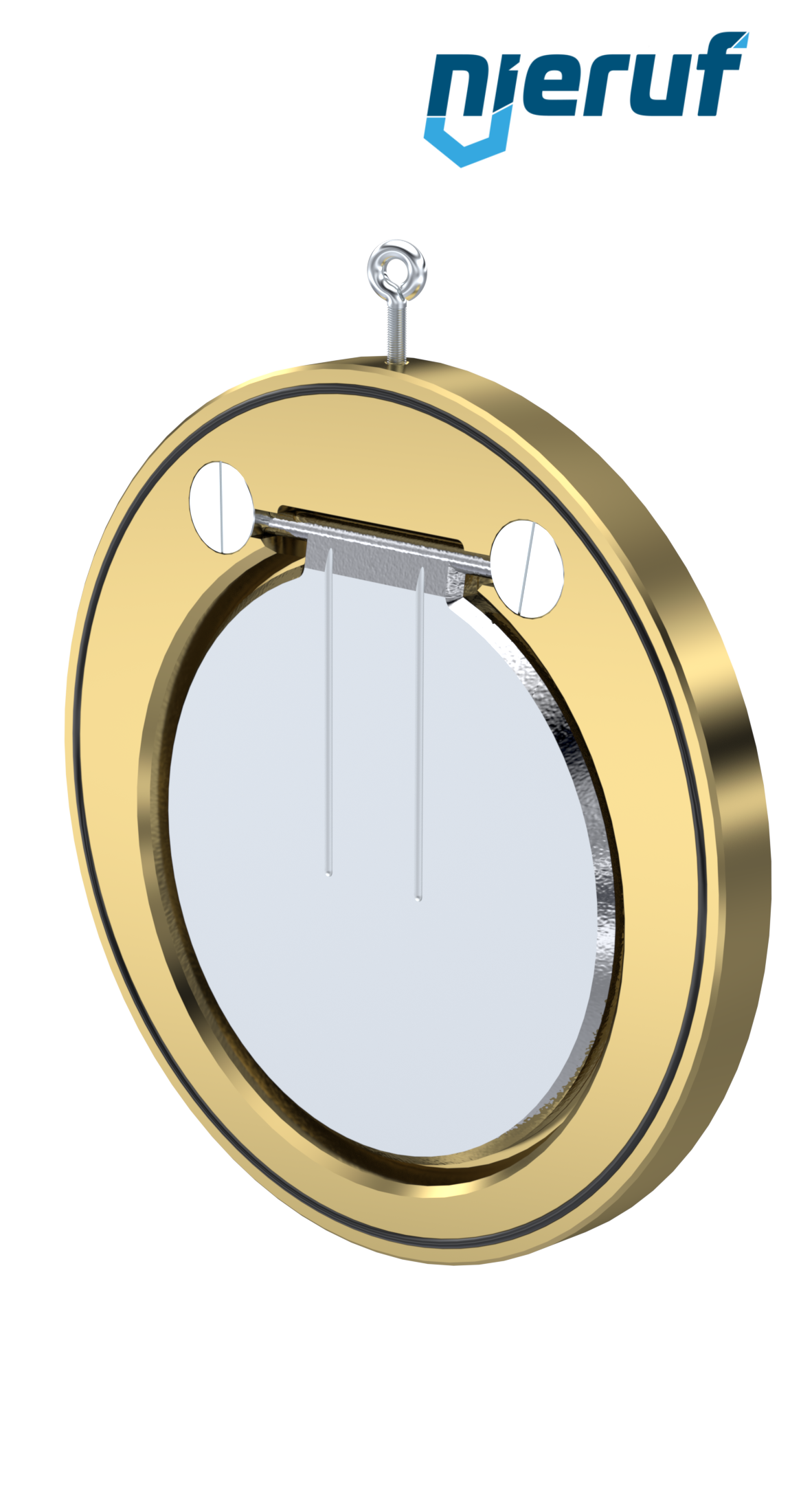 clapet anti-retour entre brides type wafer DN300 ZR09 aluminium-bronze 2.0975 FKM
