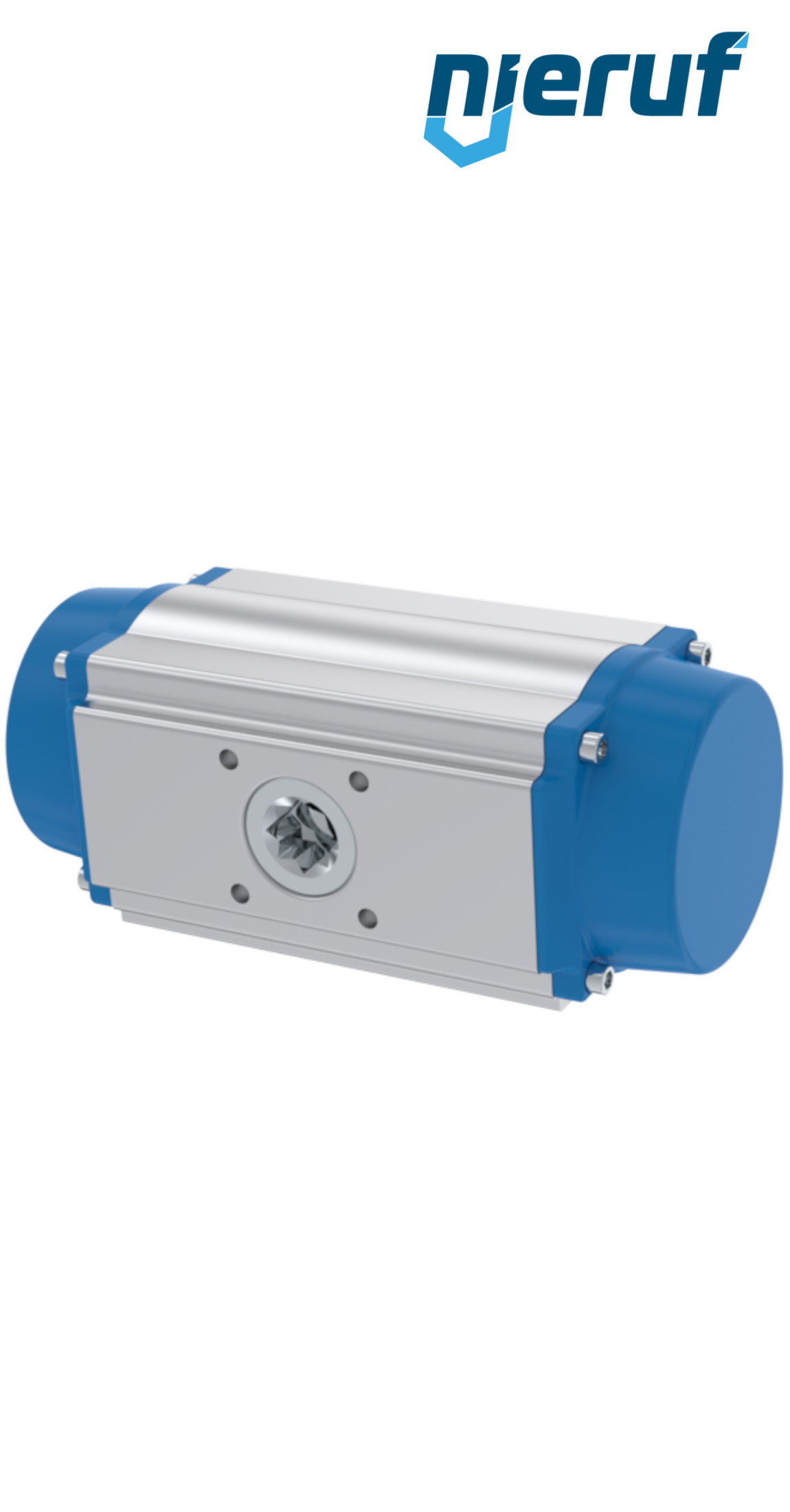 Pneumatischer Antrieb AN02 einfachwirkend, federschließend GS-240 90° mit 12 Federn