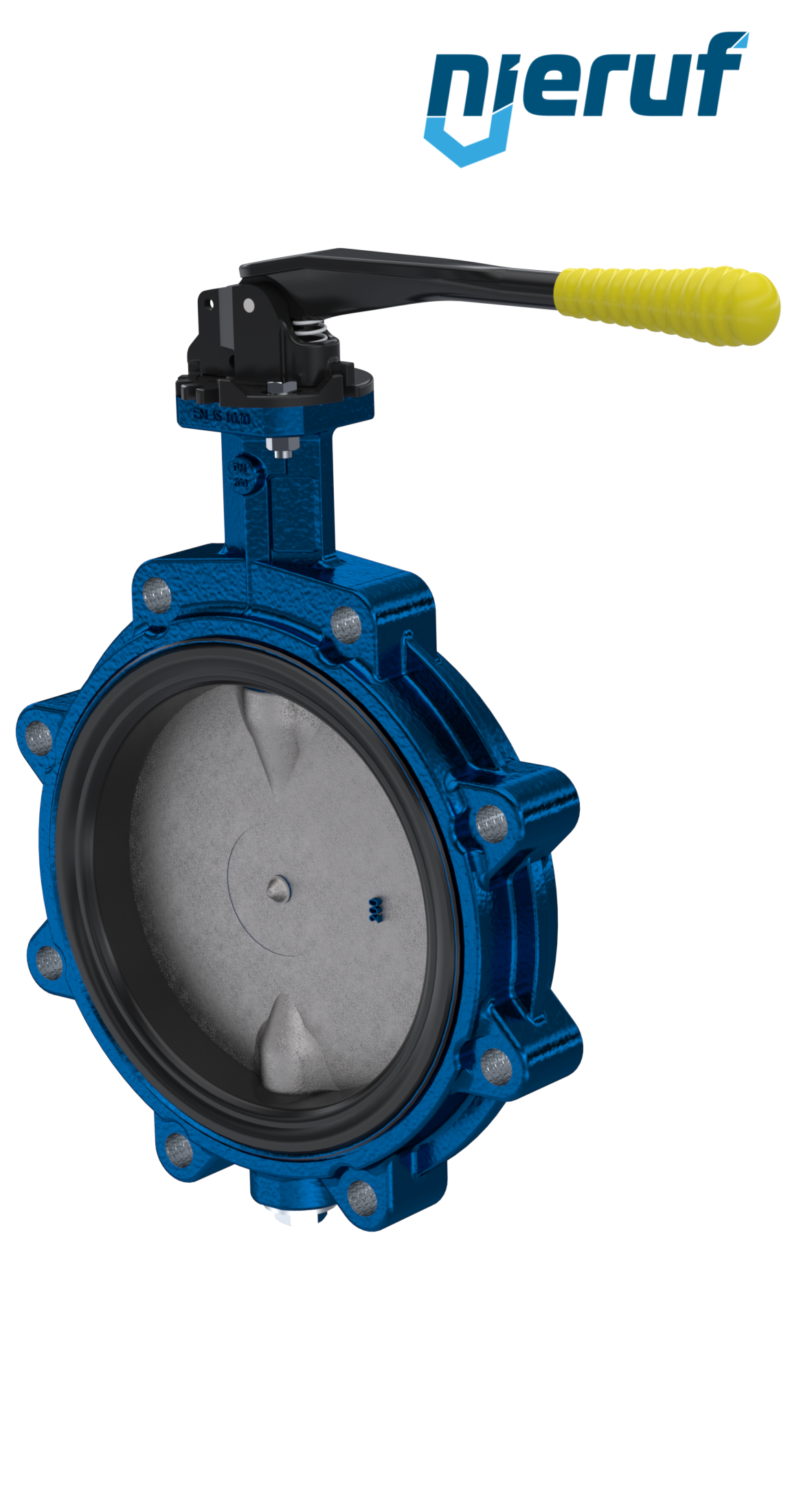 Absperrklappe AK02 DN 200 PN10 DVGW-Gas