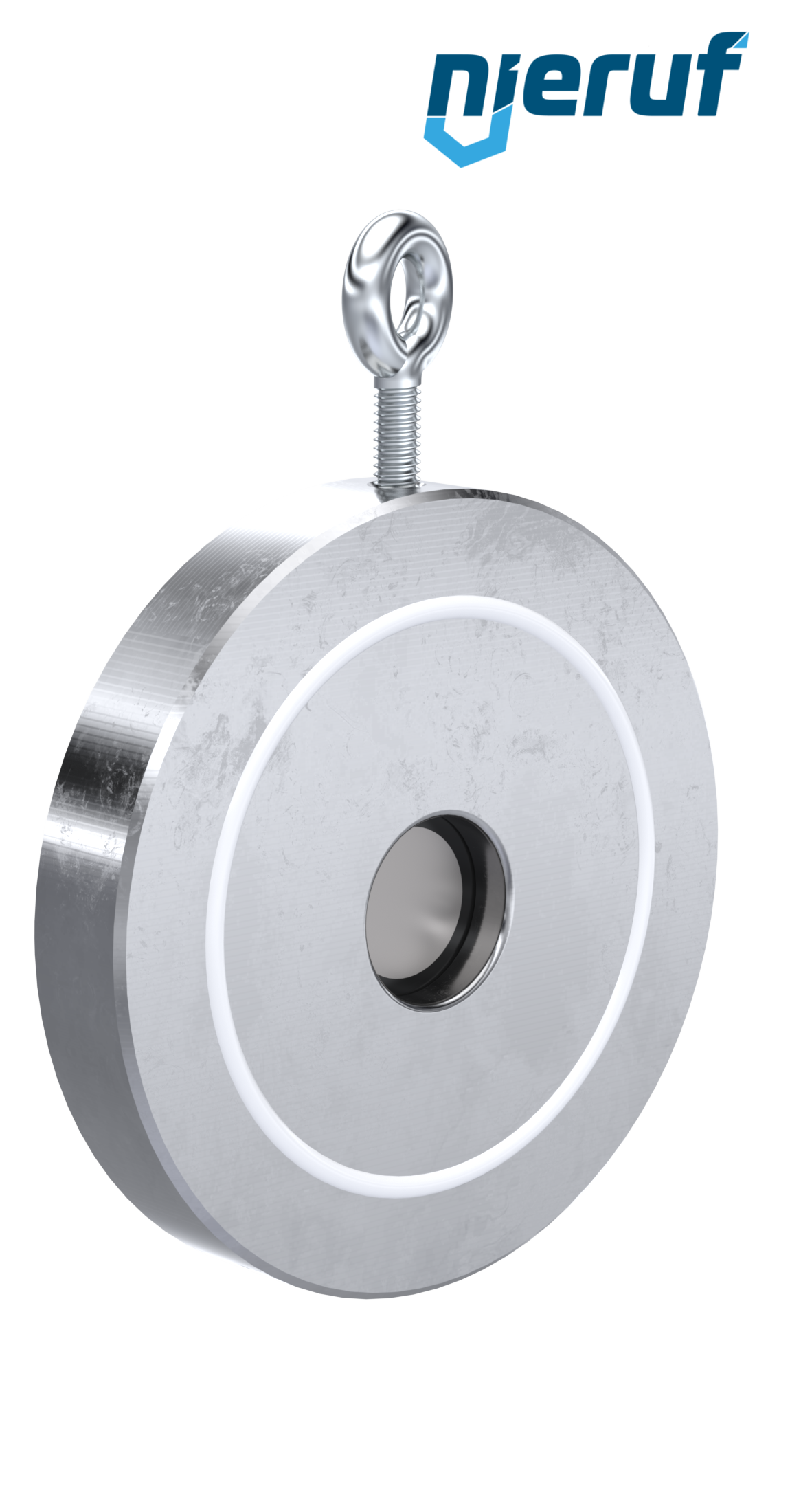Zwischenflansch-Rückschlagklappe DN40 ZR02 ANSI 150 Edelstahl 1.4408 PTFE