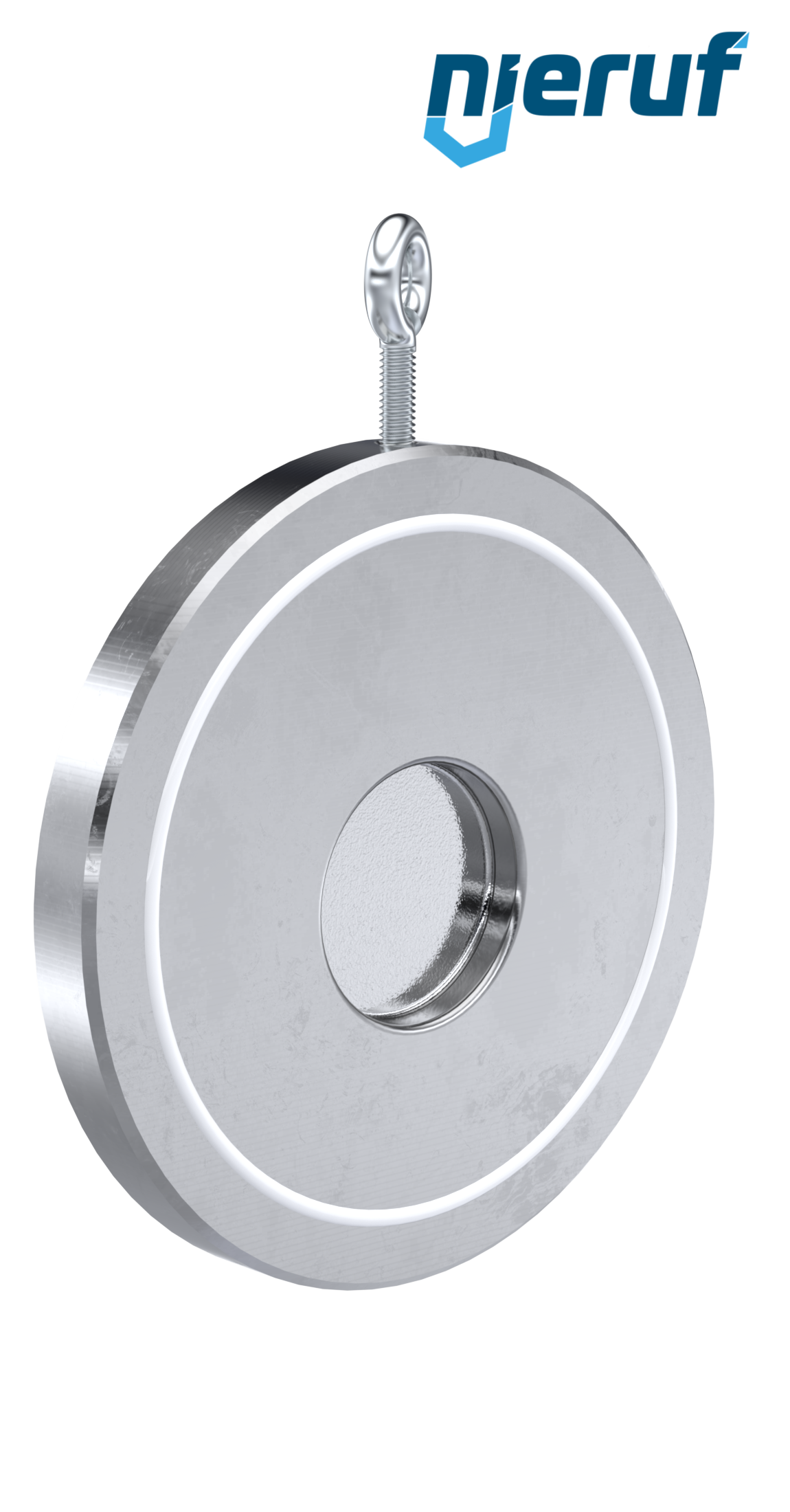 clapet anti-retour entre brides type wafer DN65 ZR01 acier 1.0460 (galvanisé) PTFE