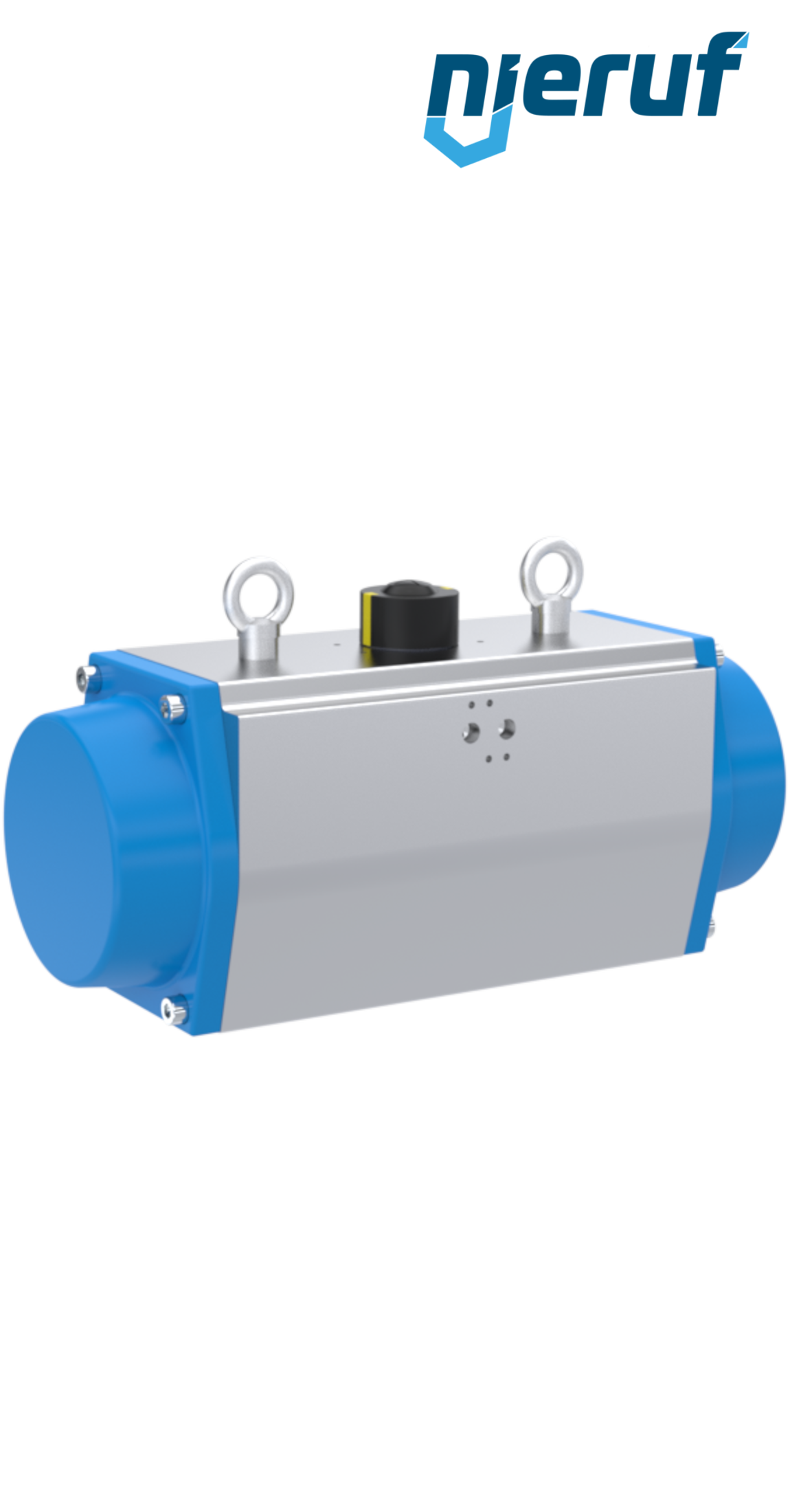 pneumatic actuator AN02 single acting, normally open high temperature version GS-160 90° with 9 springs
