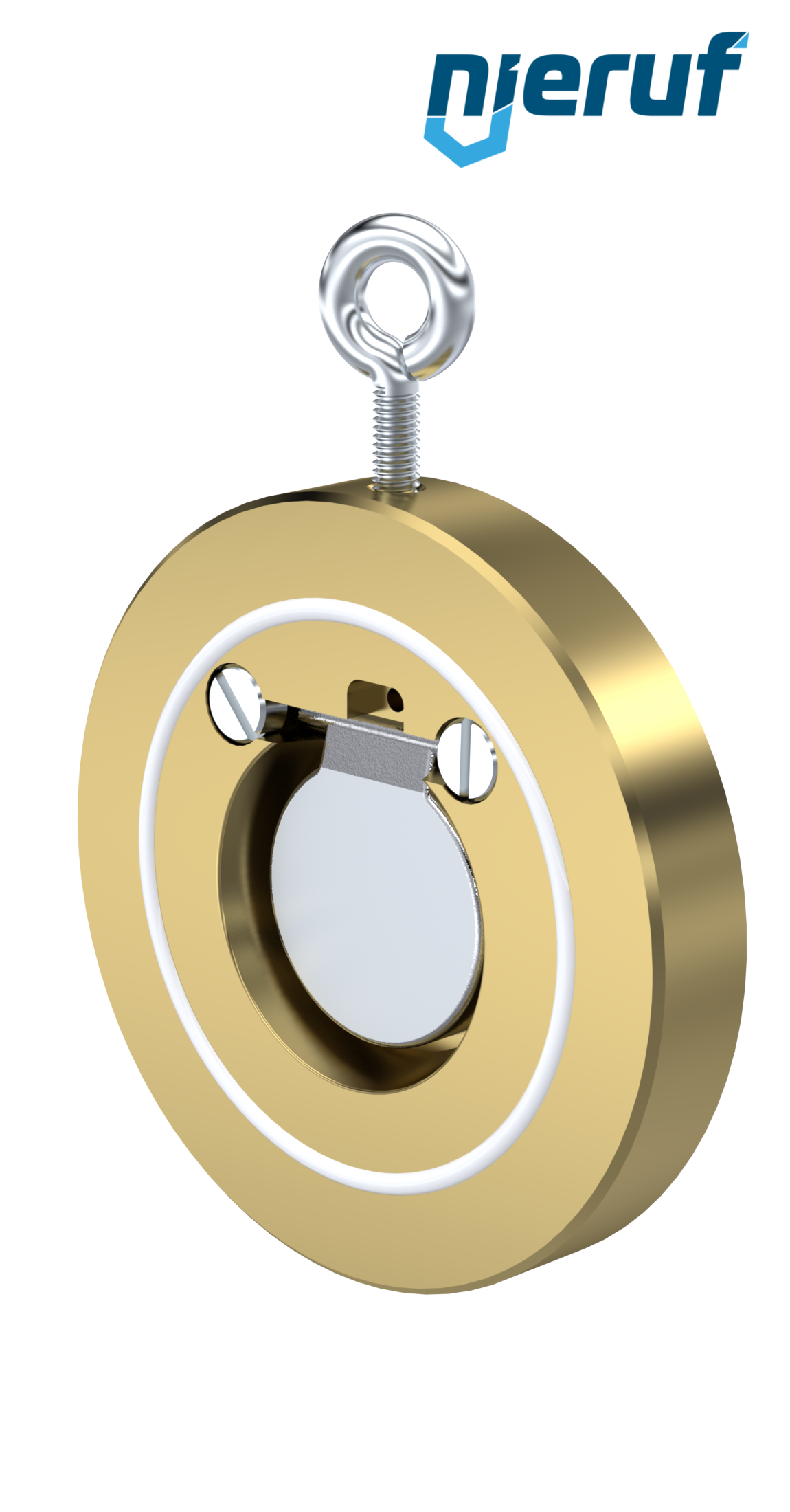 clapet anti-retour entre brides type wafer DN40 ZR09 aluminium-bronze 2.0975 PTFE