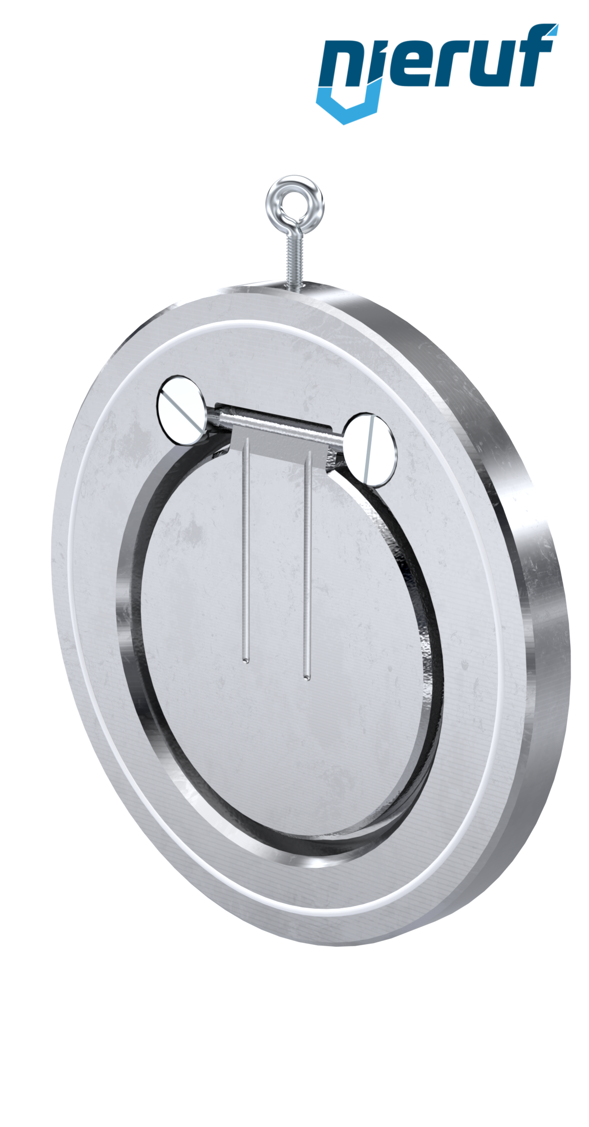 swing check valve DN150 ZR02 stainless steel A351 CF8M PTFE