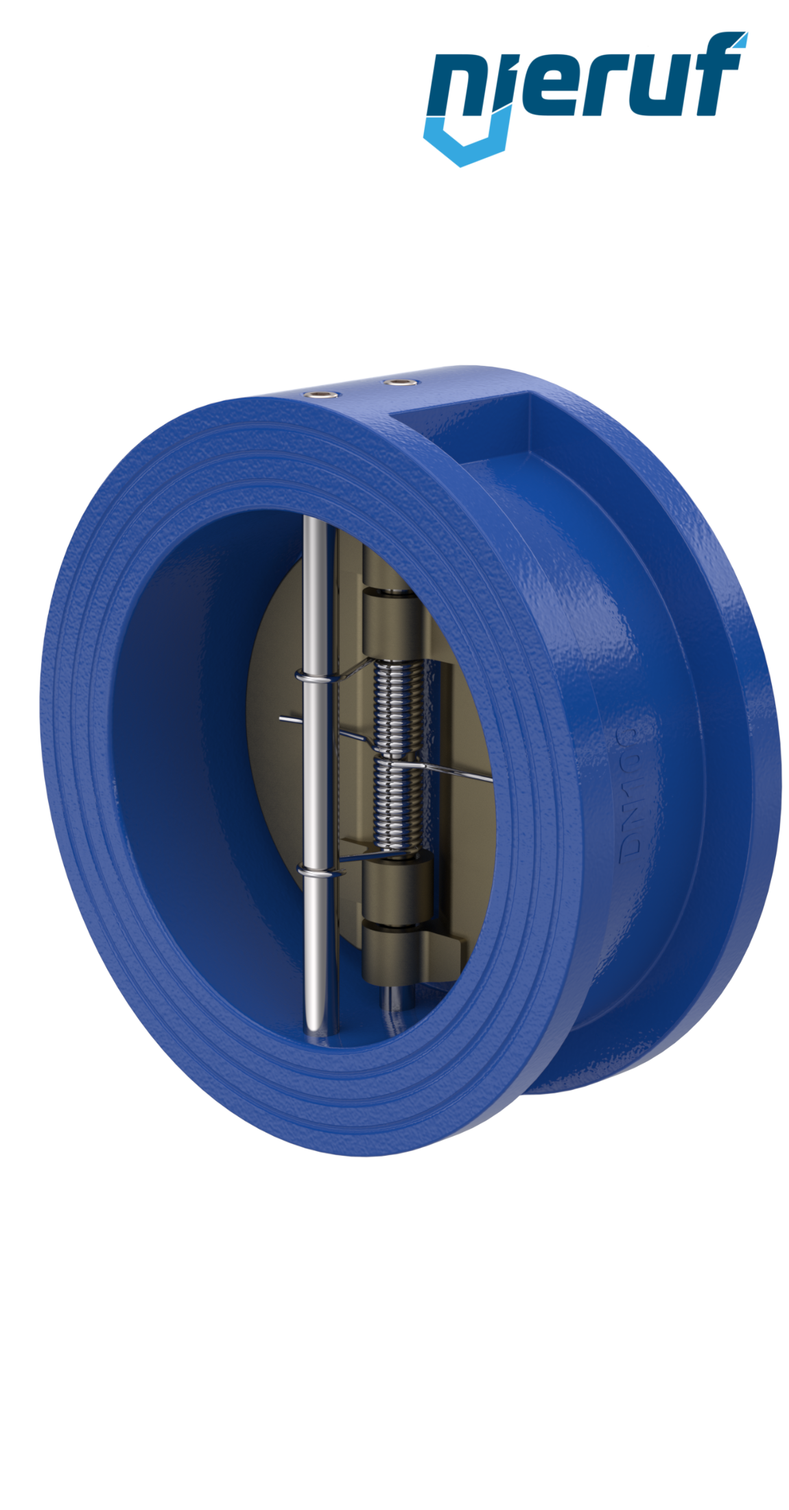 Doppelflügel-Rückschlagklappe DN100 DR04 GGG40 EPDM
