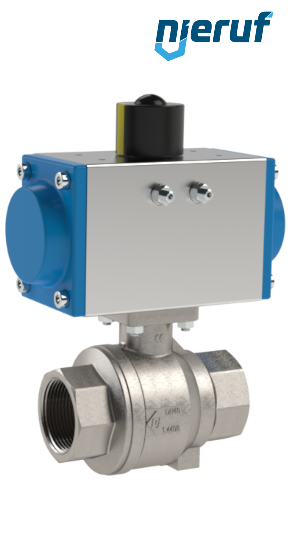 pneumatic-ball valve DN25 - 1" inch actuator single acting PK02