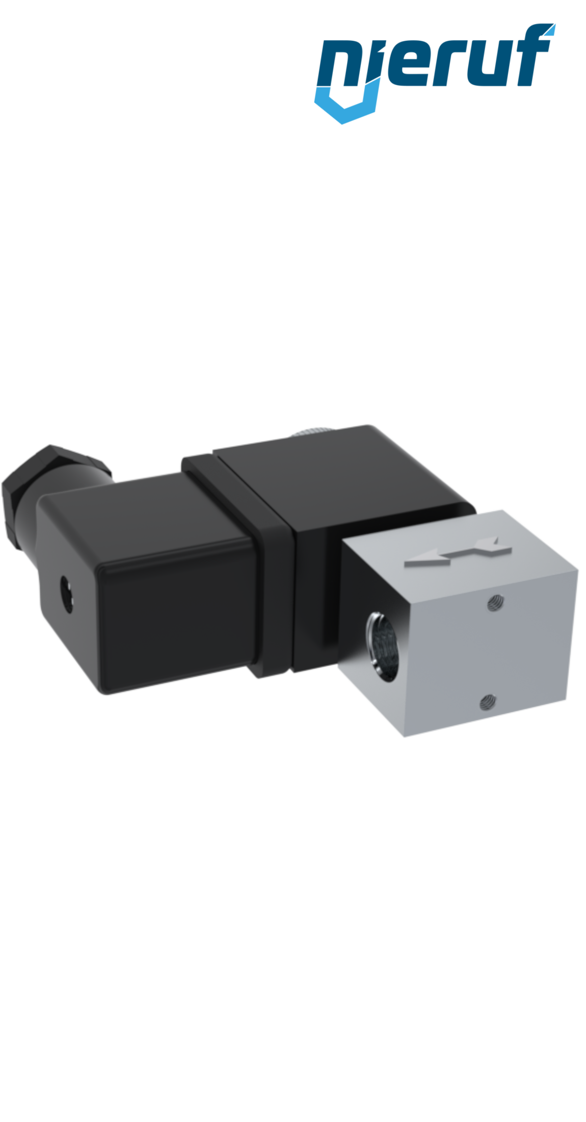 Magnetventil DN1,5 G 1/8" Zoll Edelstahl EV09 FKM 24V DC