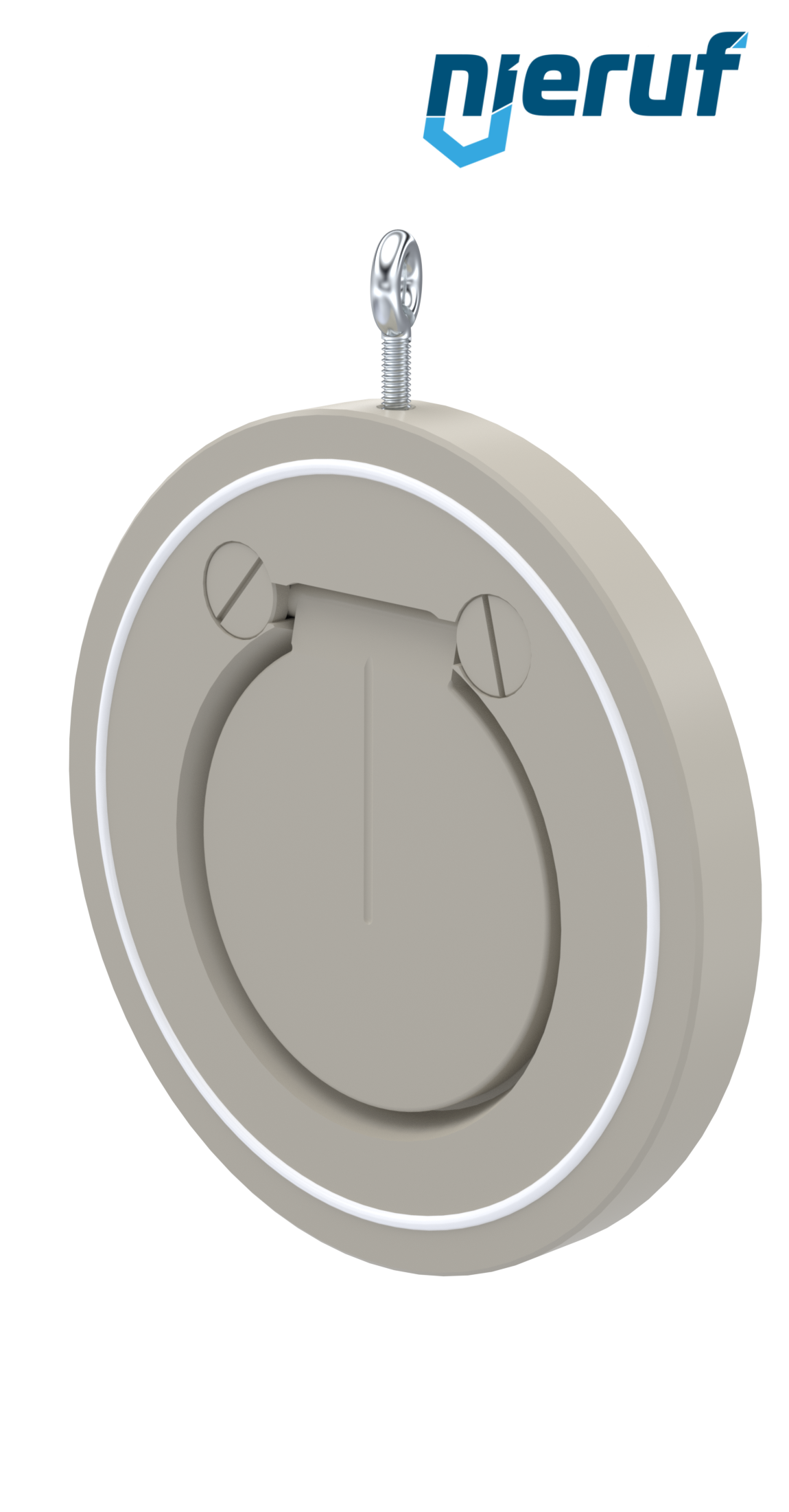 clapet anti-retour entre brides type wafer DN100 ZR06 plastique PP-H PTFE