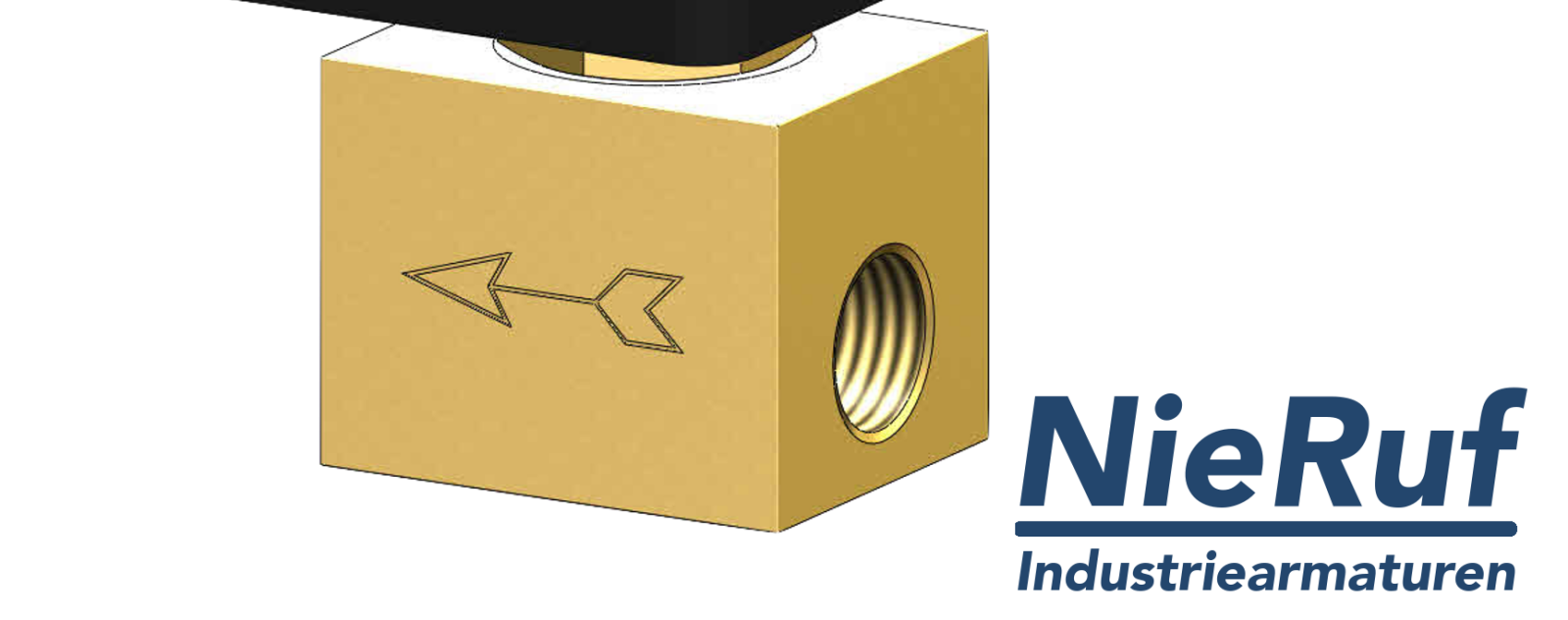 Magnetventil DN 1,5 Messing MV01 FKM 24V DC