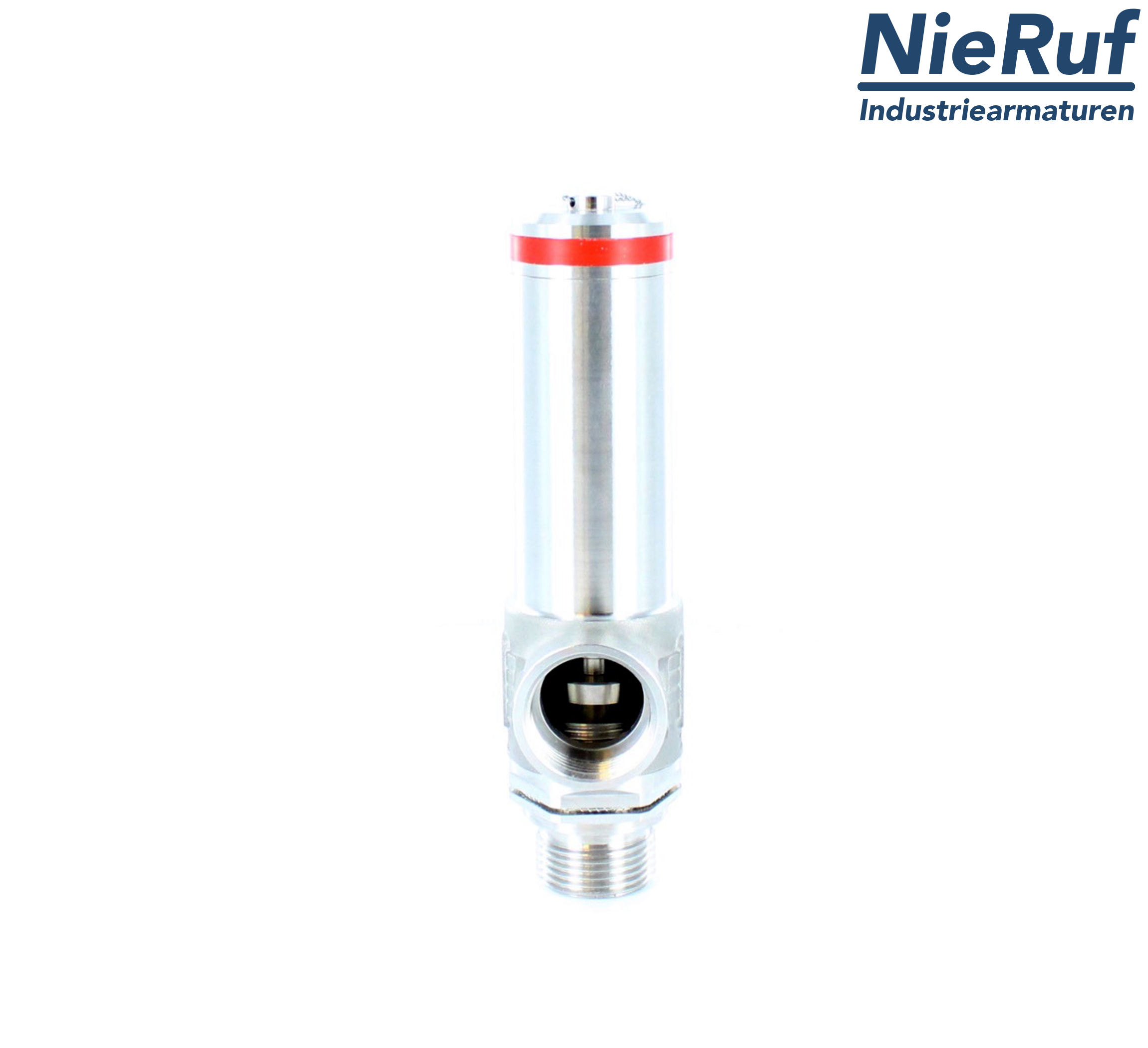 cryo-safety-valve DN10 1/2" m x 1/2" fm SV14, stainless steel PTFE