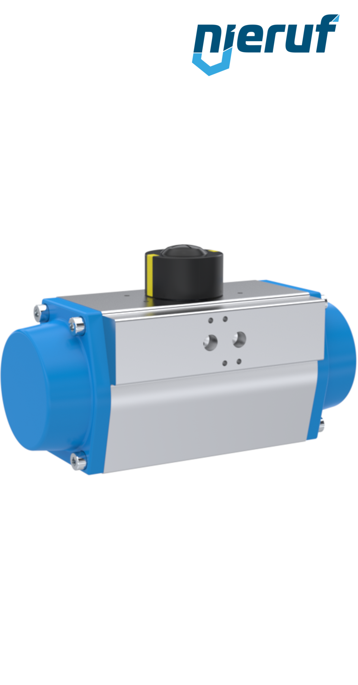 Pneumatischer Antrieb AN02 einfachwirkend, federöffnend GS-092 90° mit 7 Feder