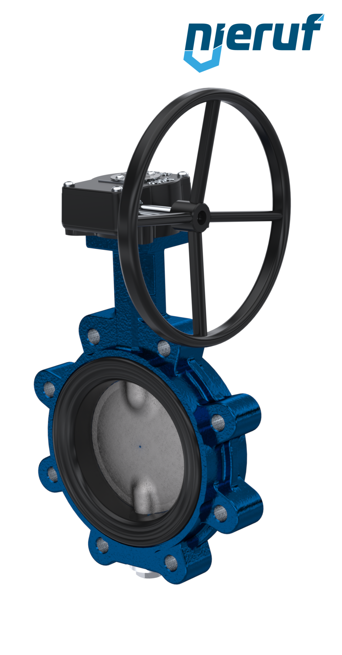 valvola a farfalla AK02 DN 100 PN10-PN16 DVGW-gas volantino