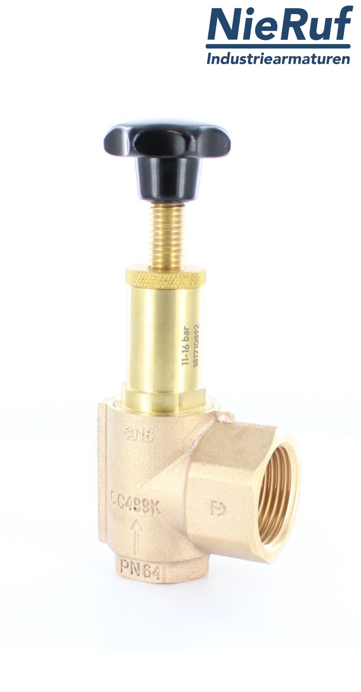 Eck-Überströmventil 3/4" Zoll IG UV14 Rotguss 1,0 - 1,6 bar