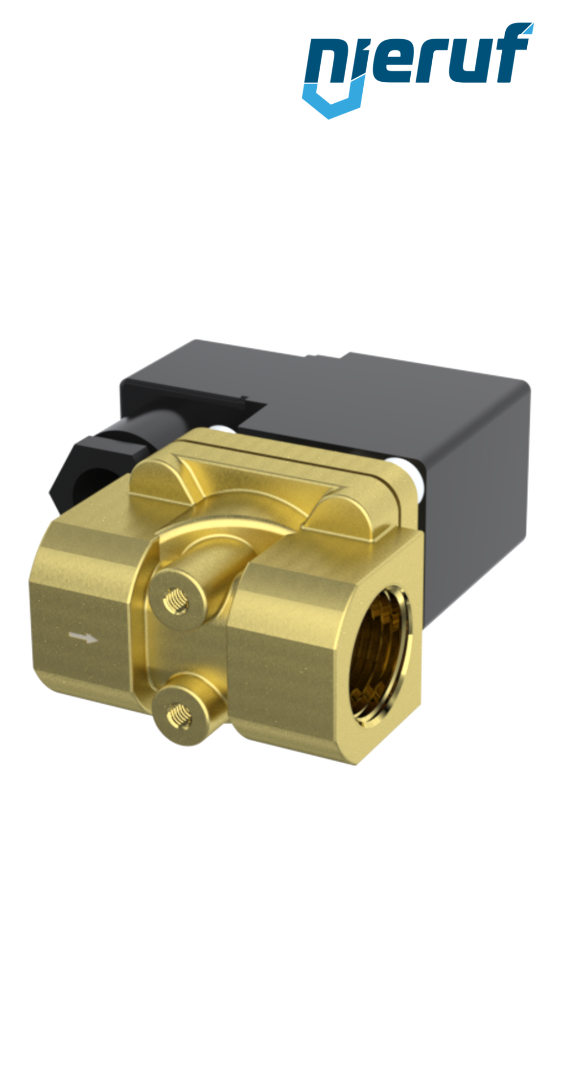 Solenoid valve G 1/4" Inch brass MV07 FKM 24V DC
