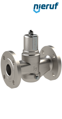 Flansch-Druckminderer DN 15 PN40 DM08 Edelstahl FKM 1,0 - 8,0 bar