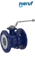 Gas-Flanschkugelhahn FK12 DN32 PN40 aus Stahlguss 1.0619