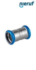 Pressmuffe I x I DN40 - 42,0 mm Edelstahl
