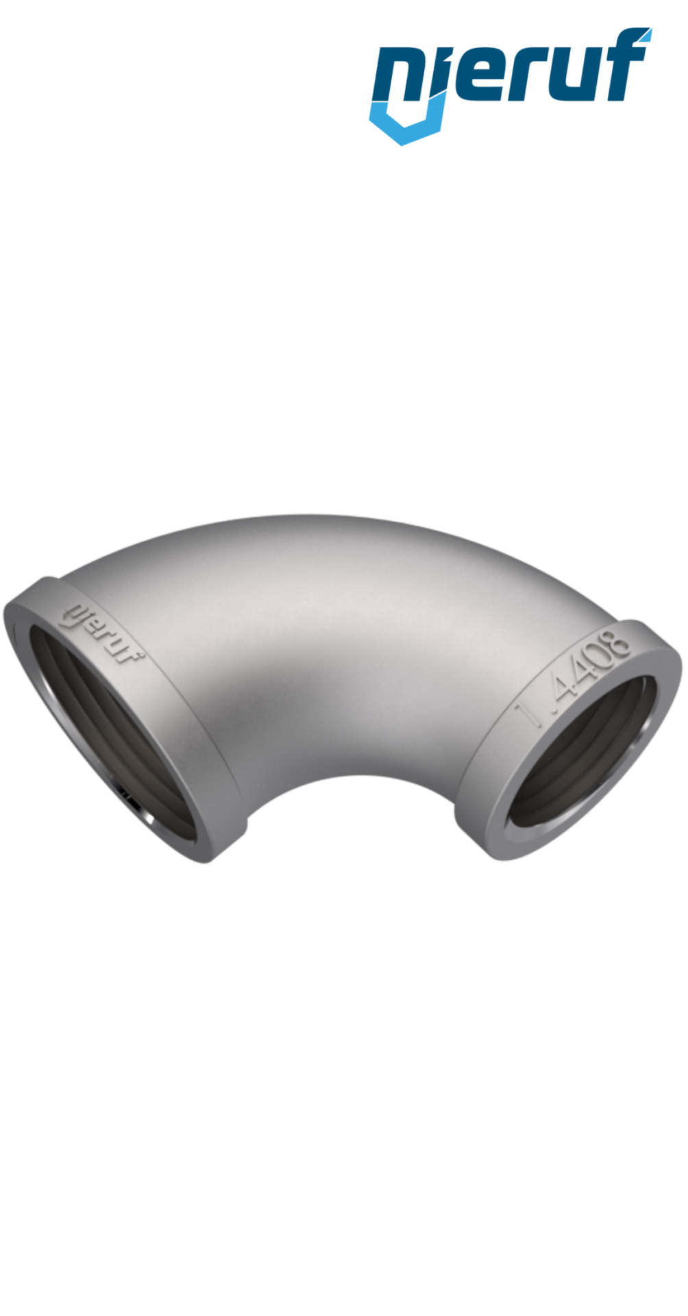 Winkel reduziert 3/4" x 3/8" Zoll Edelstahl 316 90° Winkel