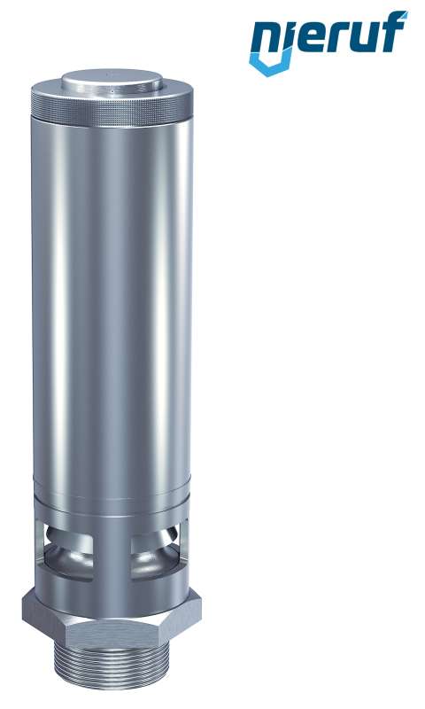 Sicherheitsventil 2"  SV02, Edelstahl PTFE