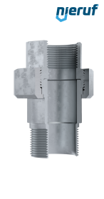 Malleable cast iron fitting union no. 341, DN50 - 2" inch galvanized