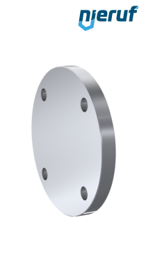 flangia cieca DN400 PN10 EN1092-1 05 A 1.4541
