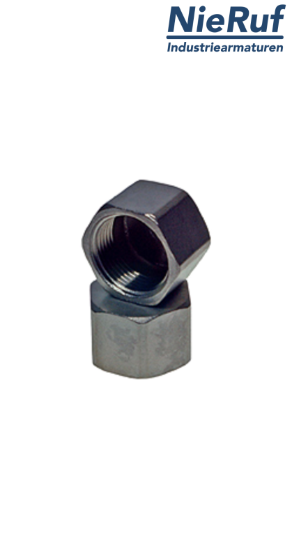 Kappe 1 1/4" Zoll NPT IG Edelstahl 316L