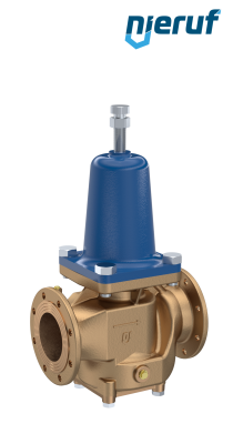 Flansch-Druckminderer DN125 DM16 Rotguss NBR 1,5 - 6,0 bar