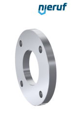 Glatter Flansch DN250 PN10 EN1092-1 01 A 1.4541