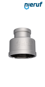 manchon réducteur 1" x 3/8" pouce acier inoxydable 316 femelle