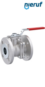 flange ball valve DN32 PN40 FK06 stainless steel 1.4408