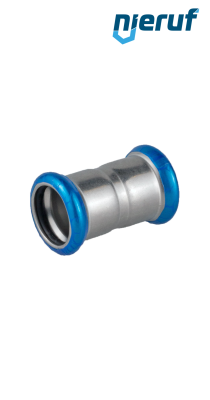 Pressmuffe I x I DN25 - 28,0 mm Edelstahl