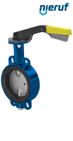 Absperrklappe AK01 DN 80 PN6-PN10-PN16 & ANSI150 DVGW-Gas